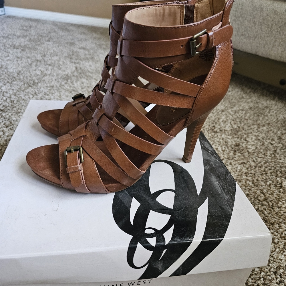 Nine West Cage Sandals